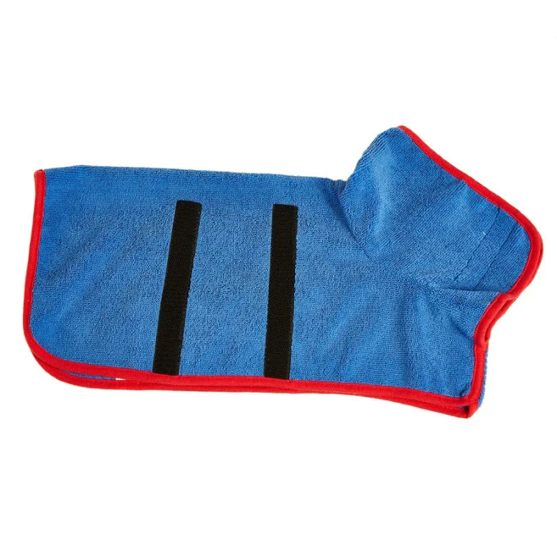 Ultimate Pet Bathrobe: Adjustable, Super Absorbent Towel for All Dog Sizes - Fast Drying & Moisture Wicking