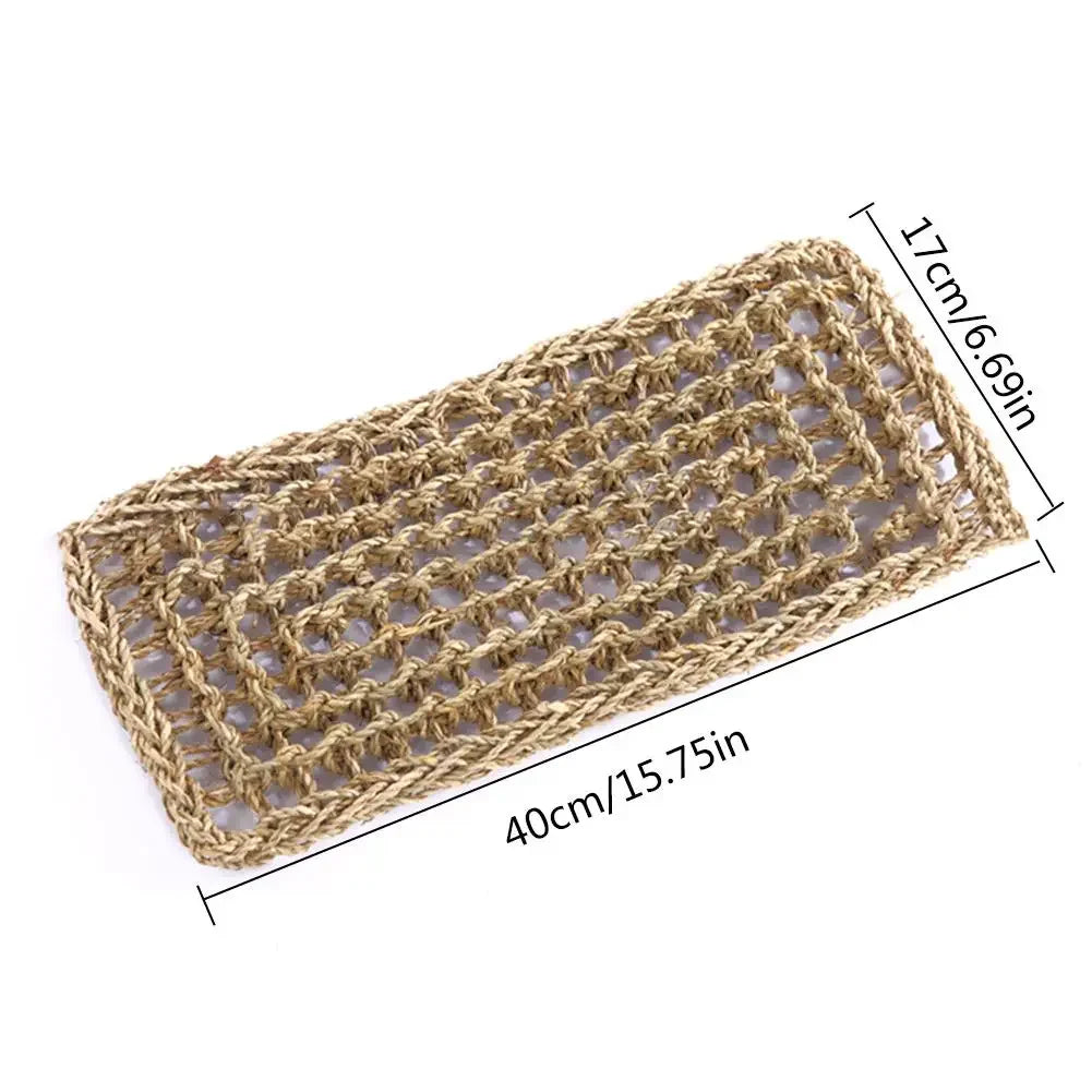 Cozy Bearded Dragon Hammock: Ultimate Lounger for Chameleons, Lizards, Geckos, Snakes, and Iguanas - Perfect Grass Cushion Pet Bed & Swing