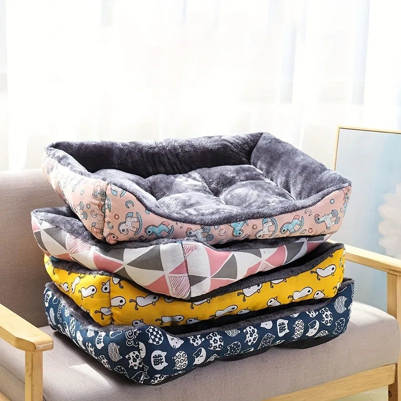 The Ultimate Pet Lounge: Cozy Dog Bed Sofa Mats for Your Furry Royalty - Perfect for Large, Medium, and Small Paws!