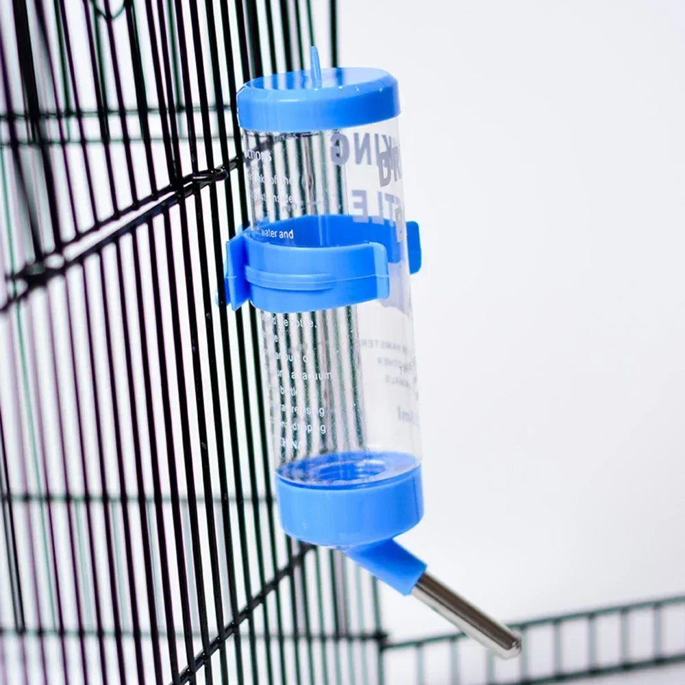 Ultimate Hamster Water Bottle - Hangable Leak-Proof Dispenser for Small Pets - Available in 80/125/250Ml