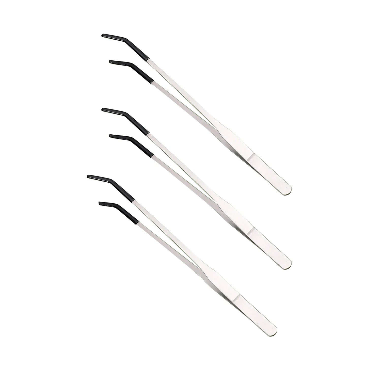 Premium Stainless Steel Reptile Feeding Tongs - Long Tweezers for Lizards, Snakes, Tarantulas, and More!