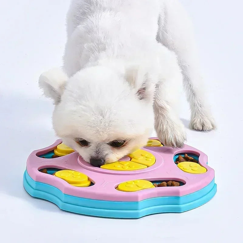Engaging Dog Puzzle Toys: Interactive Slow Feeder for Smart Eating and Fun Training!