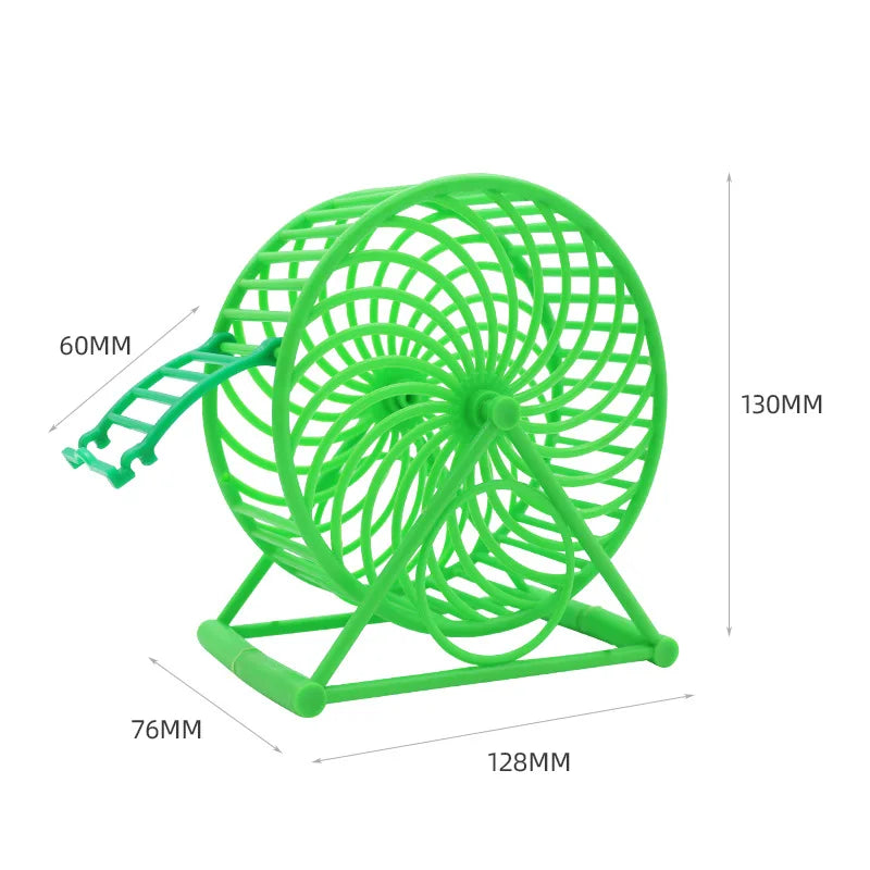 Exciting Windmill Hamster Running Wheel - The Ultimate Exercise Toy for Your Small Pet!