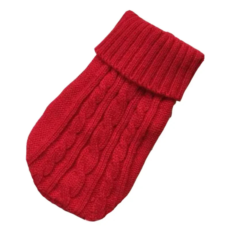 Cozy Knitted Dog Sweater for Small to Medium Breeds - Perfect Winter Wear for Your Chihuahua and Yorkshire Terriers