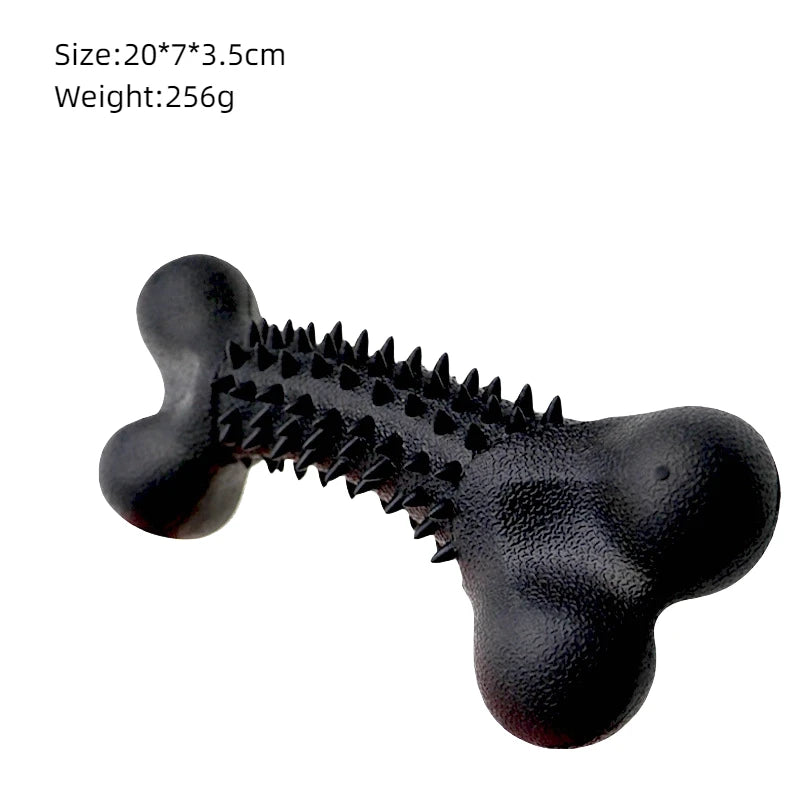 Unbreakable Beef-Flavored Chew Toys for Large Dogs - Perfect for Aggressive Chewers and Dental Health