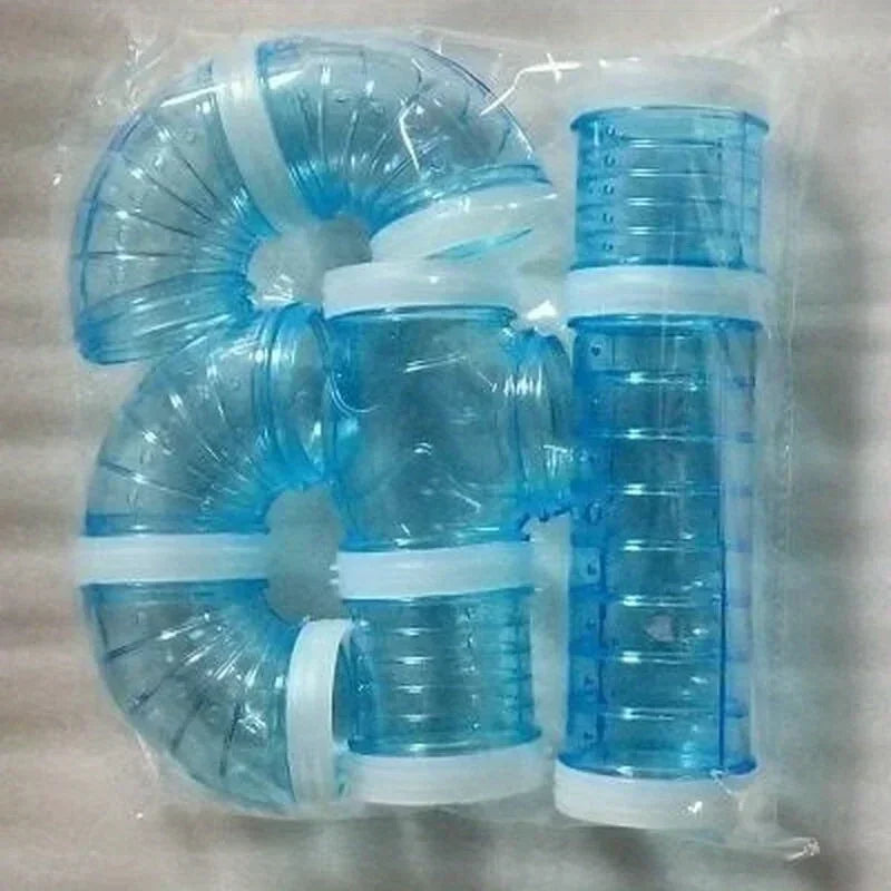 Creative Hamster Plastic Tube Maze Tunnel - DIY Fun for Your Golden Hamster!