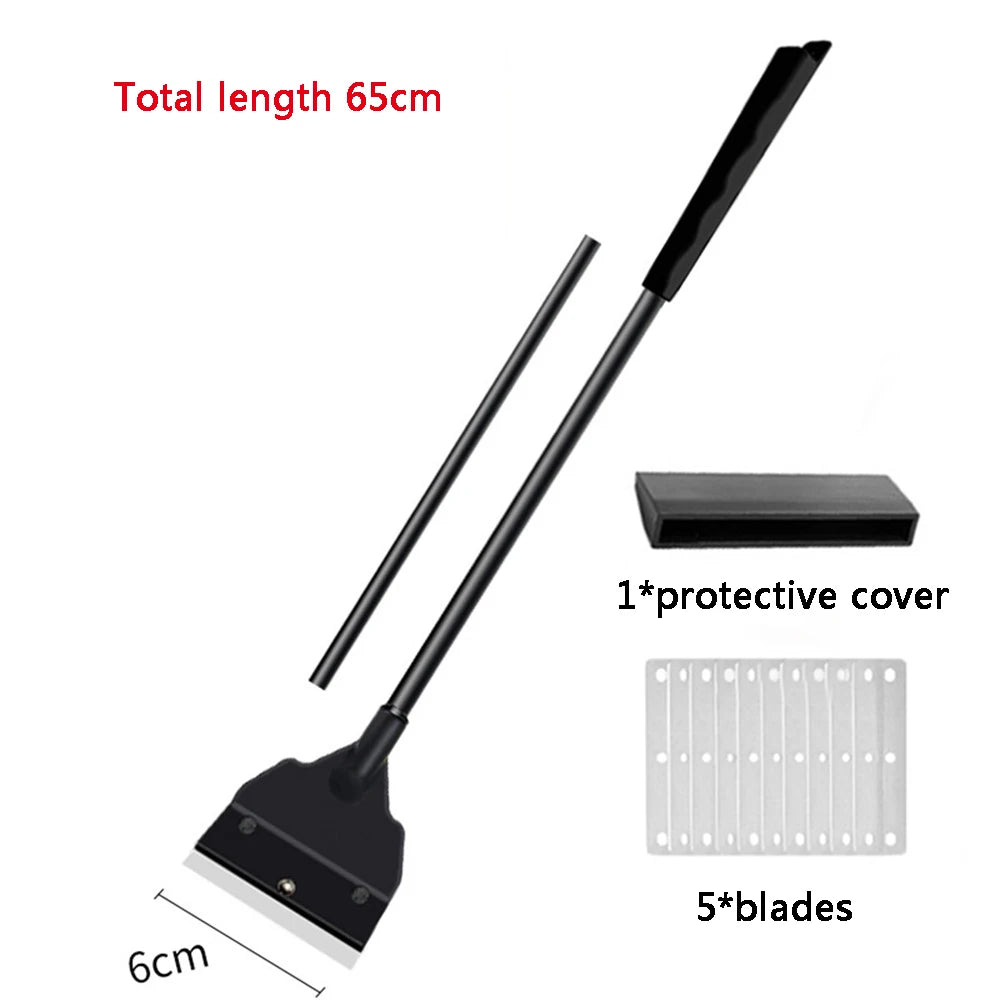 Revolutionize Your Aquarium Maintenance with the Stainless Steel Dual-Use Algae Scraper - Effortlessly Clean Your Fish Tank!