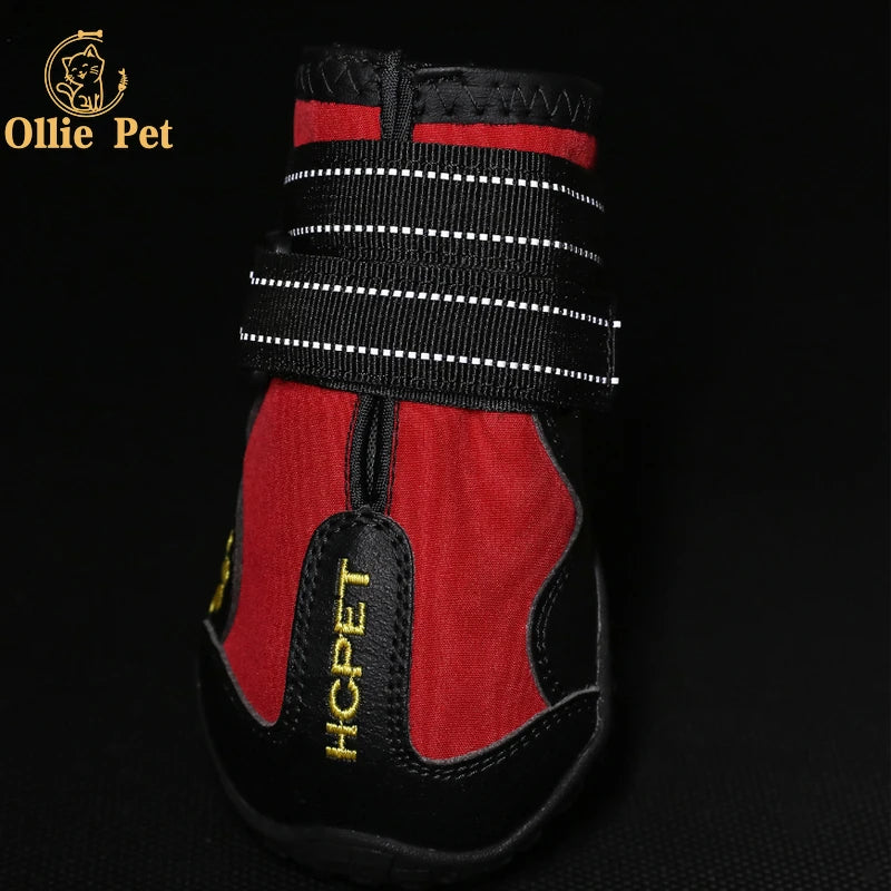 Keep Your Pup Stylish and Safe with Our Waterproof Anti-Slip Dog Boots - Perfect for Autumn and Winter Adventures!
