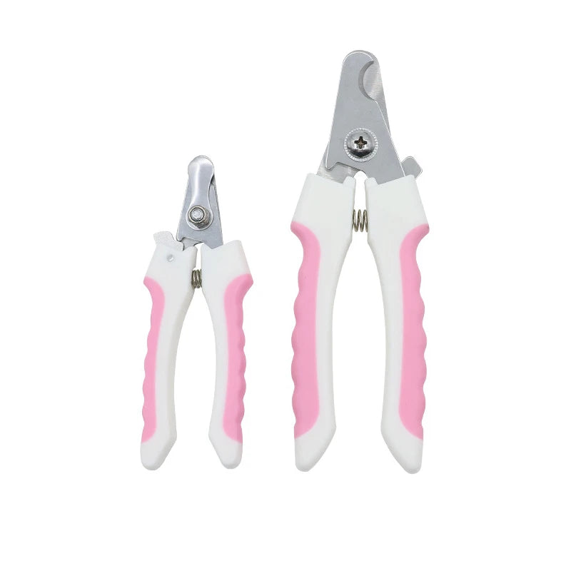 Groom Your Furry Friends with Our Premium Stainless Steel Nail Clipper Set - Perfect for Dogs and Cats!