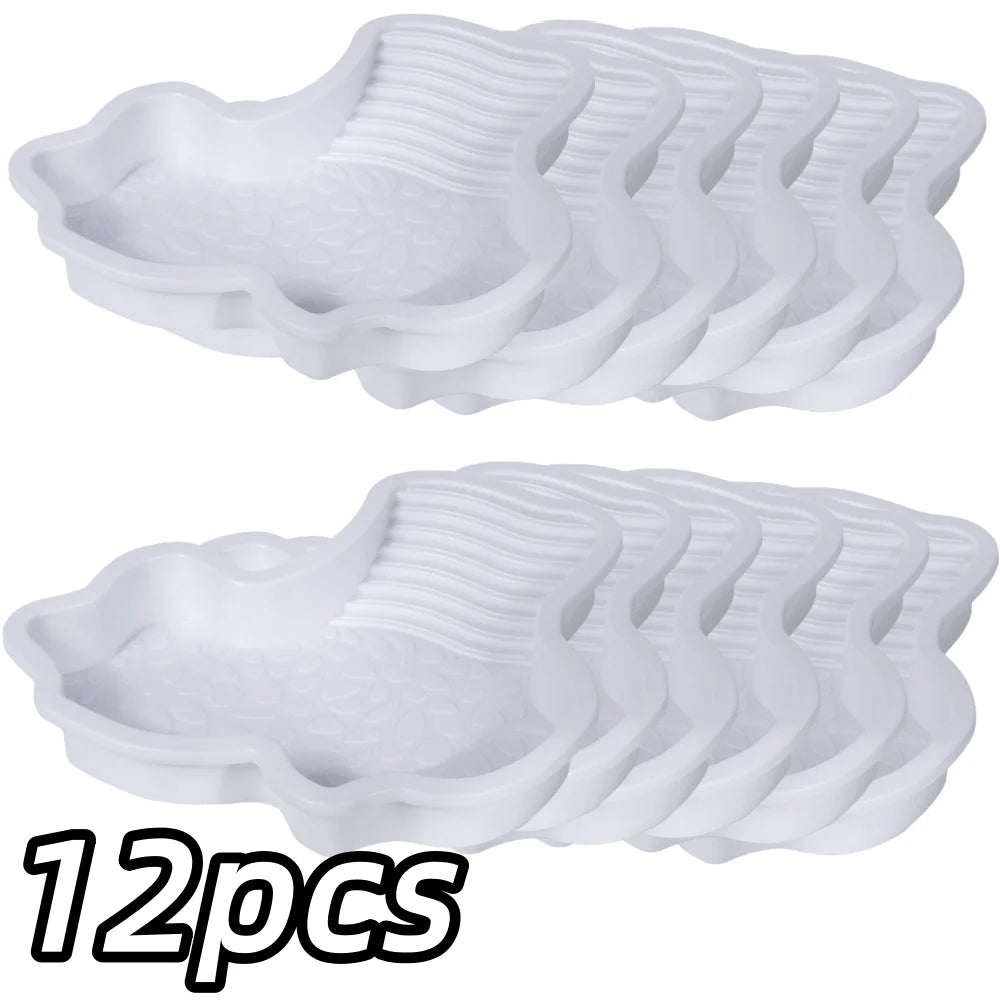 Deluxe Turtles Bathing Pool Water Bowl - Slip-Proof Habitat with Steps for Reptiles to Relax and Soak (35X28.5 cm)