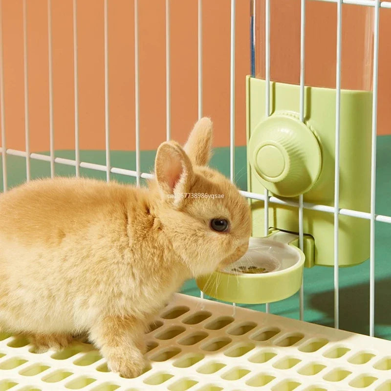 Rabbit Water Bottle Hanging Water Dispenser Feeder Cage Crate Bunny Dog Cat Chinchilla Ferret Guinea Pig Squirrel Hedgehog 토끼 용품