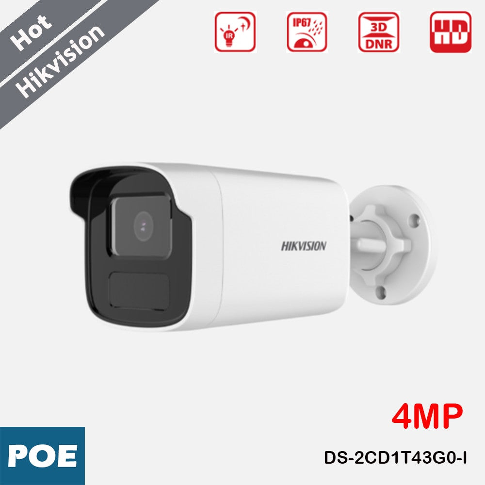 HIKVISION DS-2CD1T43G0-I 4MP Security Protection Video Camera POE IR 50m-0