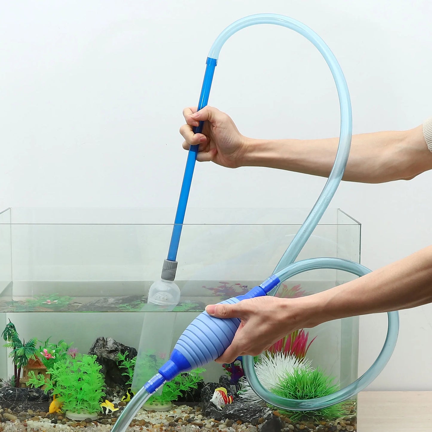 Revolutionize Your Aquarium Care with Our Premium Water Changer Siphon - Effortless Cleaning and Maintenance Tool!