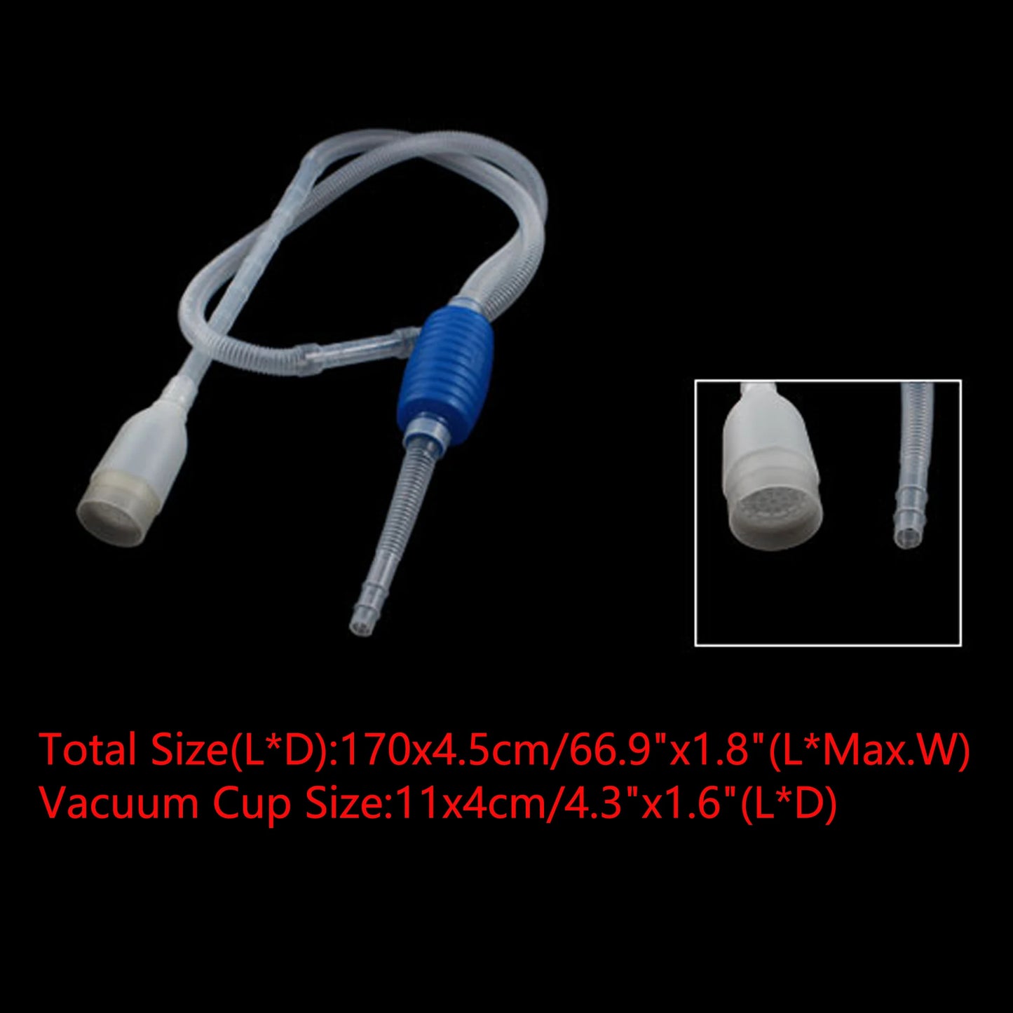Revolutionize Your Aquarium Care with Our Premium Water Changer Siphon - Effortless Cleaning and Maintenance Tool!