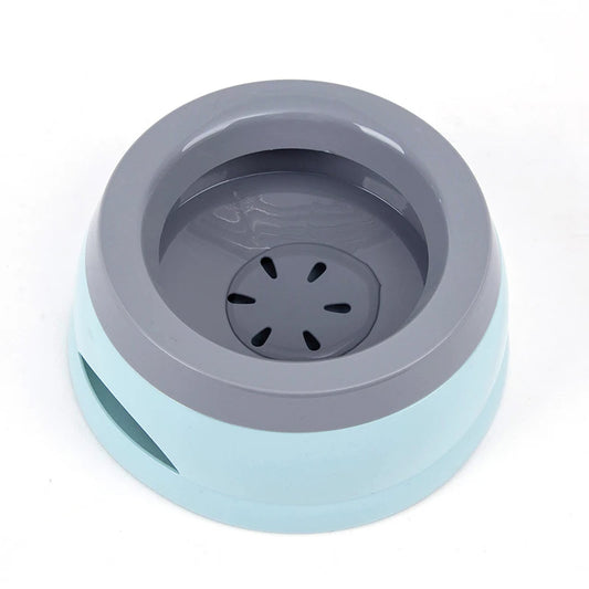 Elevate Mealtime with Our Spill-Proof Portable Plastic Dog & Cat Bowl - Perfect for Hydration on the Go!