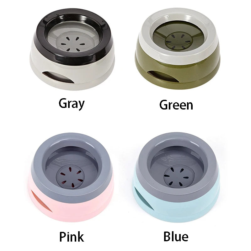 Elevate Mealtime with Our Spill-Proof Portable Plastic Dog & Cat Bowl - Perfect for Hydration on the Go!
