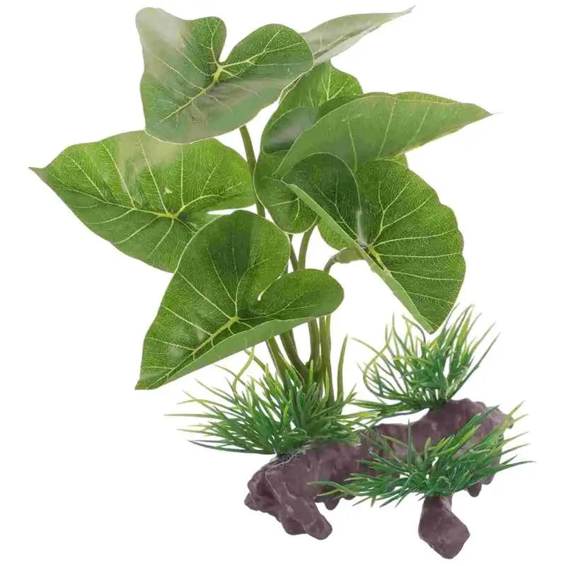 Elevate Your Aquarium with Our Lifelike Plastic Plant - Perfect for Betta Fish and Freshwater Landscapes