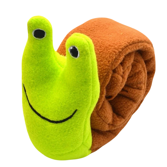 Engaging and Interactive Plush Dog Puzzle Feeder with Sound Squeak - Perfect Toy for Spirited Puppies and Chewing Enthusiasts