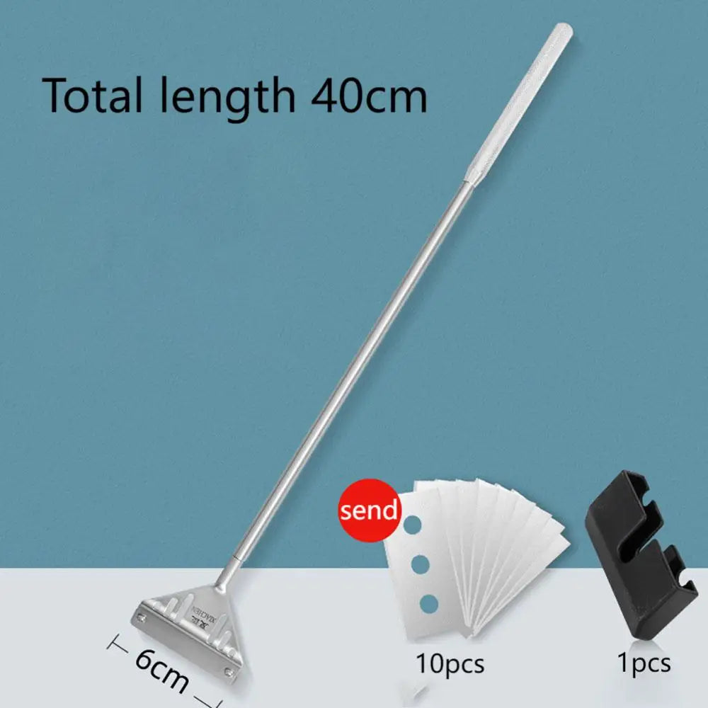 Revolutionize Your Aquarium Maintenance with the Stainless Steel Dual-Use Algae Scraper - Effortlessly Clean Your Fish Tank!