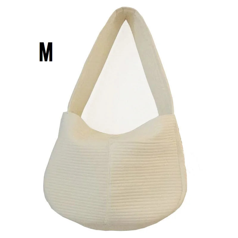 Stylish and Comfortable Handmade Dog Sling Carrier - Perfect for Outdoor Adventures with Your Pet