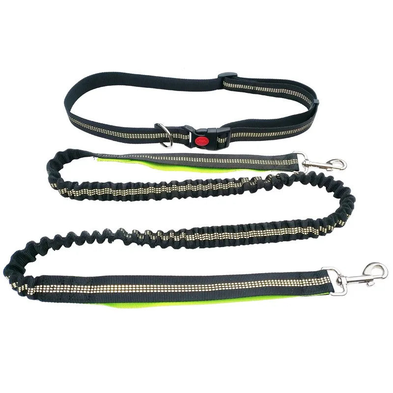 Experience Ultimate Freedom with Our Adjustable Hands-Free Dog Leash - Perfect for Walking, Running, and Jogging!