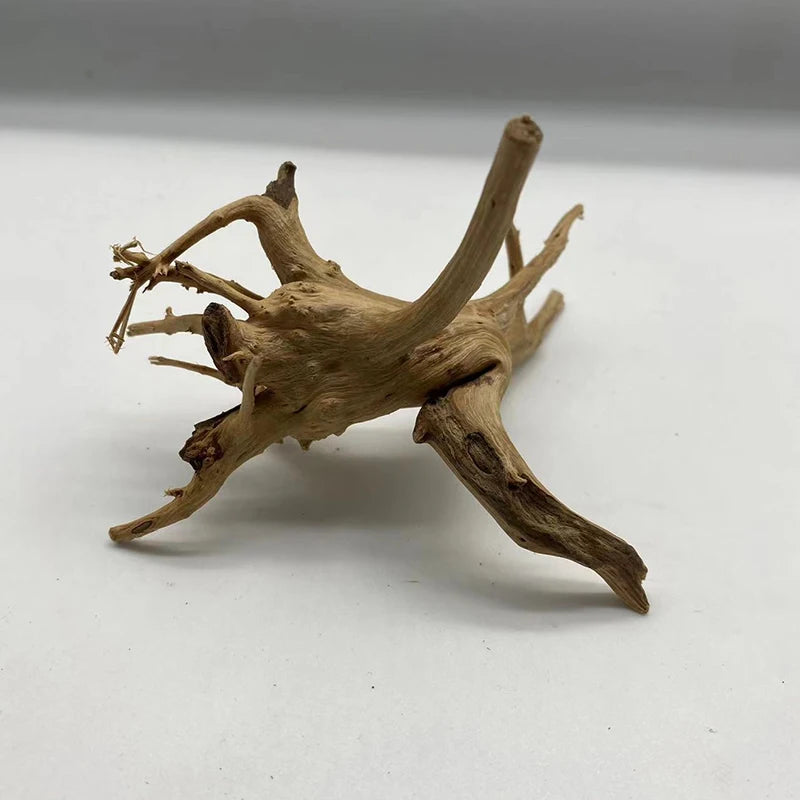 Transform Your Aquarium with Natural Tree Trunk Driftwood - Stunning Plant Wood Decoration for Fish Tanks