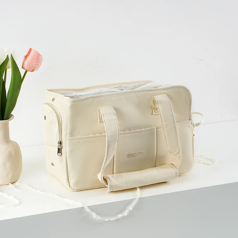 Ultimate Portable One-Shoulder Bag for Cats and Small Dogs - Perfect for Outdoor Adventures!