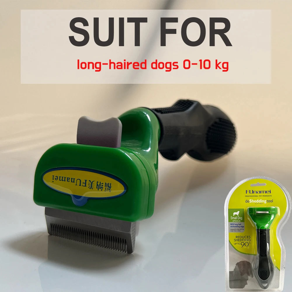 Ultimate Long Hair Cat Brush & Pet Deshedding Tool - Perfect Grooming Brush for Dogs and Cats with Short Hair Comb for Effortless Fur Removal