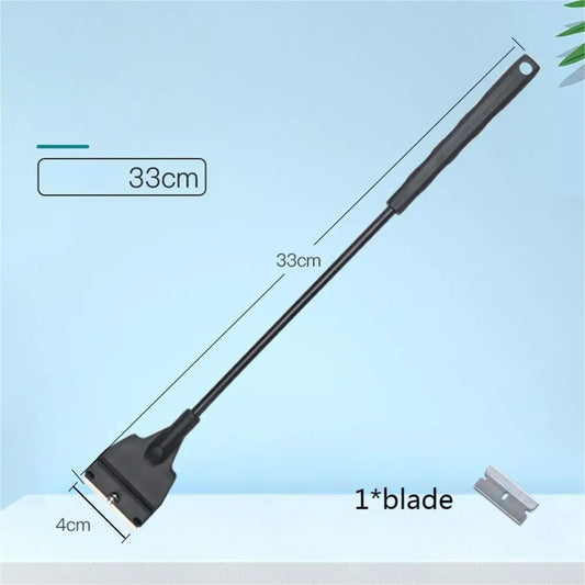 Revolutionize Your Aquarium Maintenance with the Stainless Steel Dual-Use Algae Scraper - Effortlessly Clean Your Fish Tank!