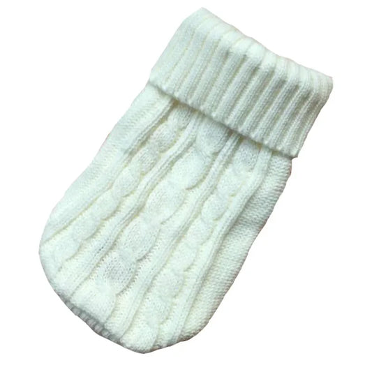 Cozy Knitted Dog Sweater for Small to Medium Breeds - Perfect Winter Wear for Your Chihuahua and Yorkshire Terriers