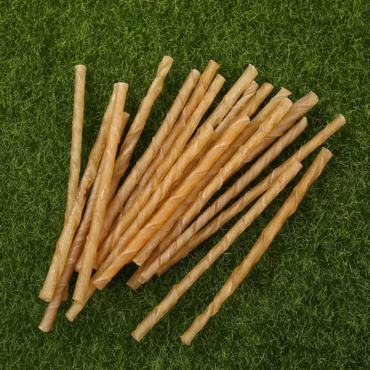 Delicious 20 Pcs Dog Chew Sticks - Tasty Treats for Small Dogs' Dental Care and Chewing Satisfaction