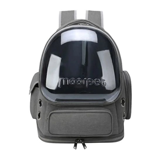 Stylish Transparent Cat Carrier Backpack - Perfect for Outdoor Adventures with Your Feline Friend!
