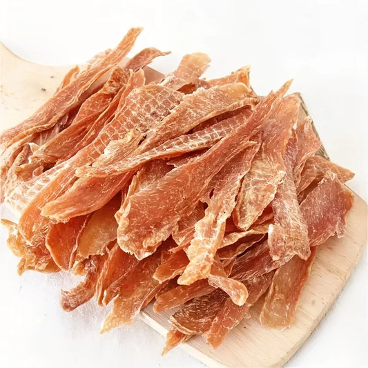Indulge Your Pup with 150G of Delicious Chicken & Duck Jerky Treats - Perfect for Dogs of All Sizes!
