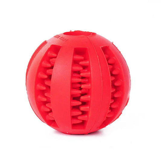 Bounce & Chew: Nontoxic Rubber Dog Toy Ball for Happy, Healthy Playtime!