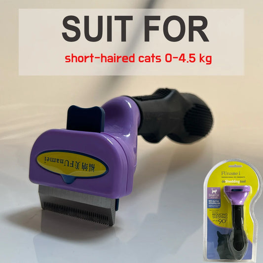 Ultimate Long Hair Cat Brush & Pet Deshedding Tool - Perfect Grooming Brush for Dogs and Cats with Short Hair Comb for Effortless Fur Removal