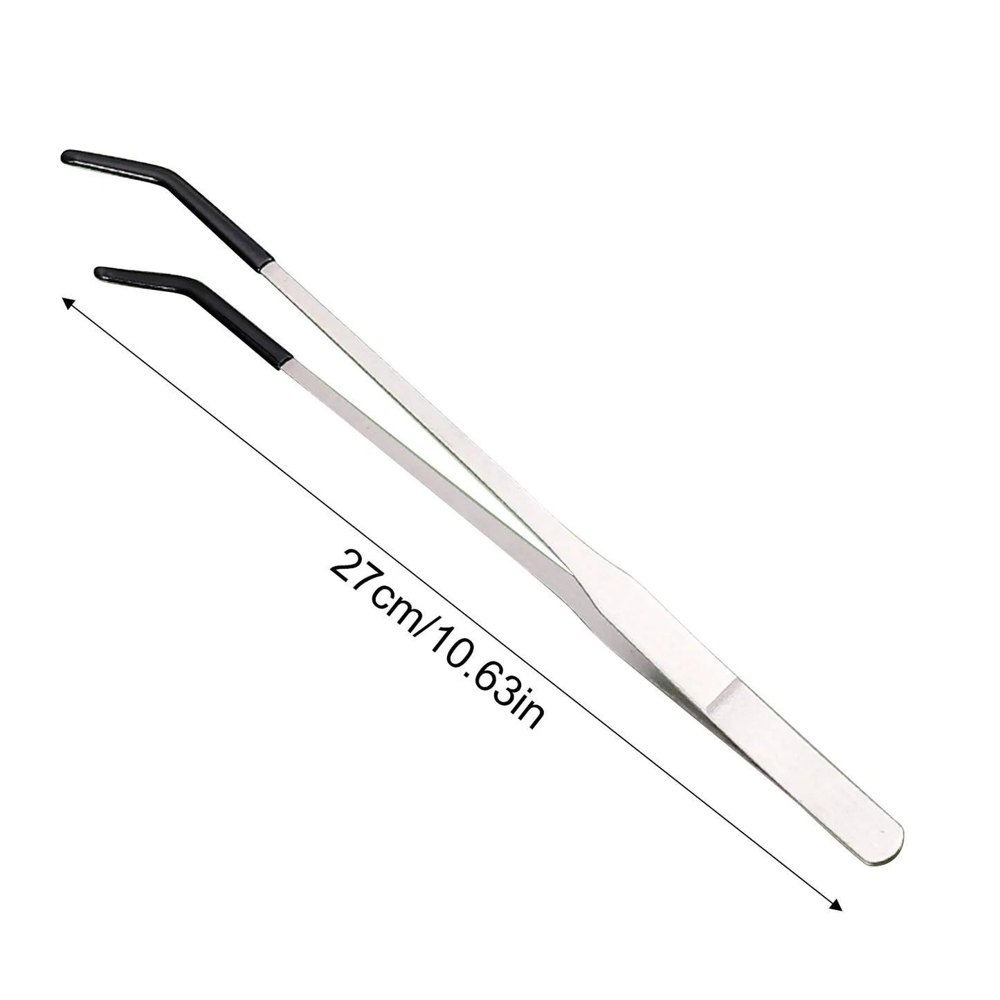 Premium Stainless Steel Reptile Feeding Tongs - Long Tweezers for Lizards, Snakes, Tarantulas, and More!