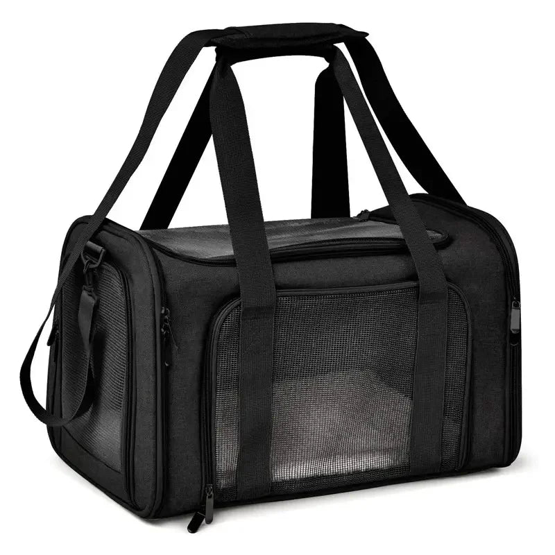 Pet Carrier Bag Side Ventilated Backpack Cat Pet Carriers Dog Travel Bag Airline Approved Transport for Small Dogs Cats Outgoing